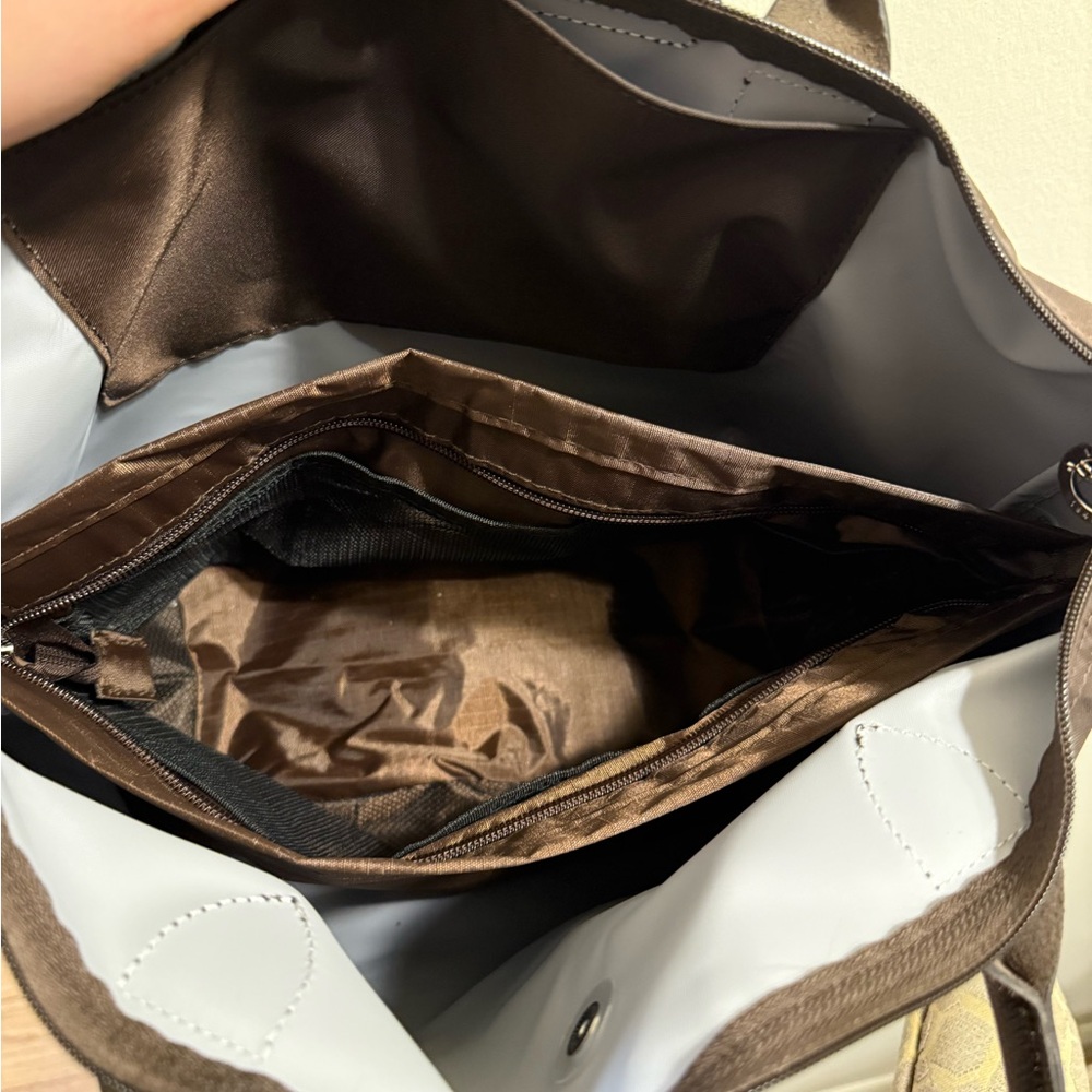 Longchamp Le Pliage Mocha Tote - Picture 4 of 9